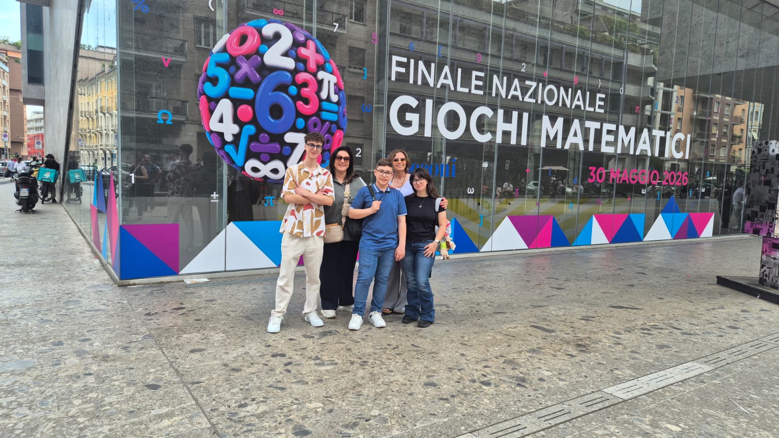 Il B. Rescigno alla finale nazionale dei Campionati di Giochi Matematici presso l'Università Bocconi